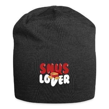 Snus Lover Tobacco Nicotine - Jersey Beanie - charcoal grey - Front