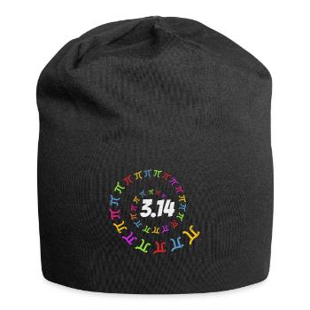 Pi Day 3.14 Pi Mathe Pi Zahl Pi Spiral Pi Day 2022 - Jersey-Beanie - Schwarz - Vorne