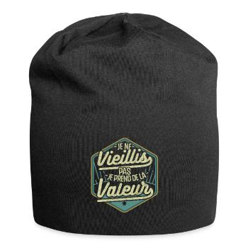 Je Vieilli pas humour homme Drôle Papa - Bonnet en jersey - noir - Devant