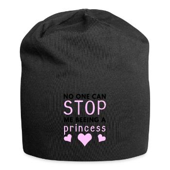 Princess - Jersey Beanie - black - Front