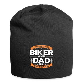 Moto Disant Biker Cadeau moto - Bonnet en jersey - noir - Devant