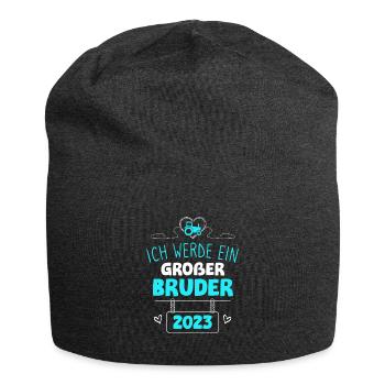 Bald Großer Bruder 2023 Traktor - Jersey-Beanie - Anthrazit - Vorne