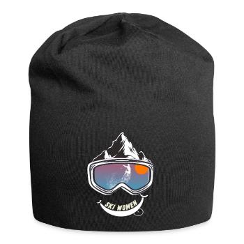 Ski Winterdesign/ Ski Women - Jersey-Beanie - Schwarz - Vorne