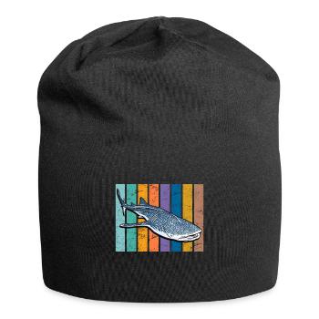 Walhai Taucher Hai - Jersey-Beanie - Schwarz - Vorne
