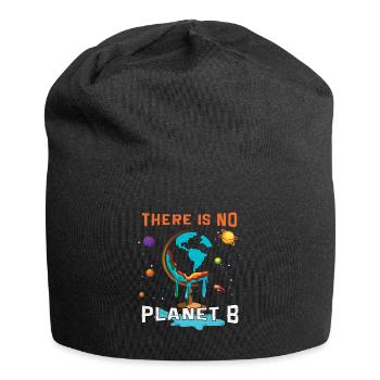 Pas de planète Étoiles Espace Galaxie Planète Sauver la Terre - Bonnet en jersey - noir - Devant