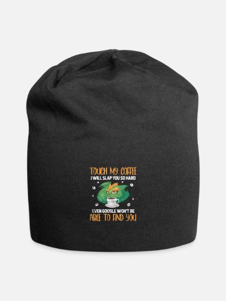 Dragon Café Dragon Caféine Dragon Cadeau - Bonnet en jersey - noir