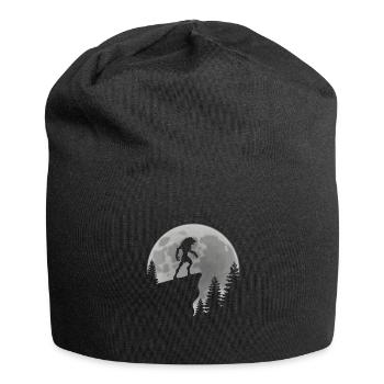 Werwolf Vollmond - Jersey-Beanie - Schwarz - Vorne