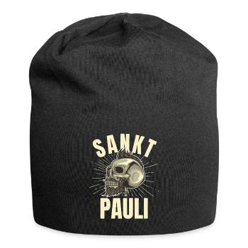 St Pauli. Éventail St pauli Éventail Paulianer Hamburger - Bonnet en jersey - noir - Devant