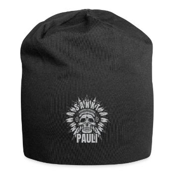 St Pauli. Éventail St pauli Éventail Paulianer Hamburger - Bonnet en jersey - noir - Devant