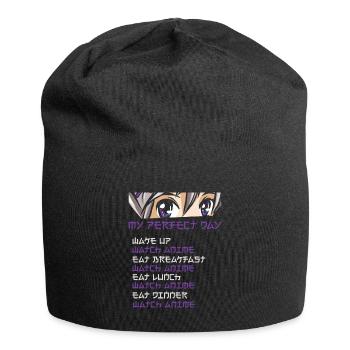 Anime Série Japonaise Manga Anime Cadeaux - Bonnet en jersey - noir - Devant