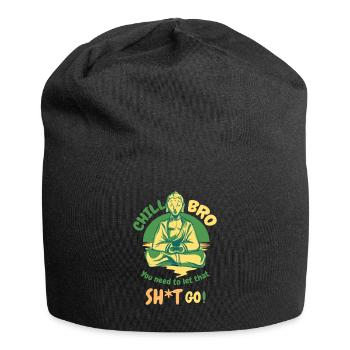 Meditation - Jersey Beanie - black - Front