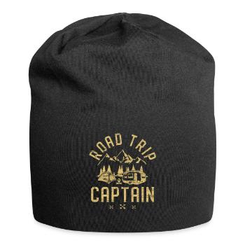 Road Trip Captain Off-road Camper Gift - Jersey-Beanie - Schwarz - Vorne