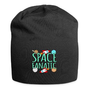 Space - Jersey Beanie - black - Front