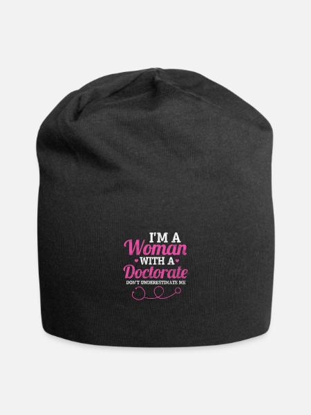 Docteur Médecine Docteur Médecin Assistant Médecin Cadeau - Bonnet en jersey - noir
