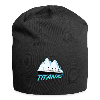 Titanic Vintage Cruise Ship RMS Titanic - Jersey Beanie - black - Front