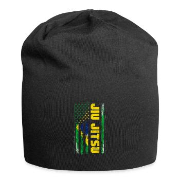 Jiu Jitsu Bjj Brazil Jiu-Jitsu USA Gift - Jersey Beanie - black - Front