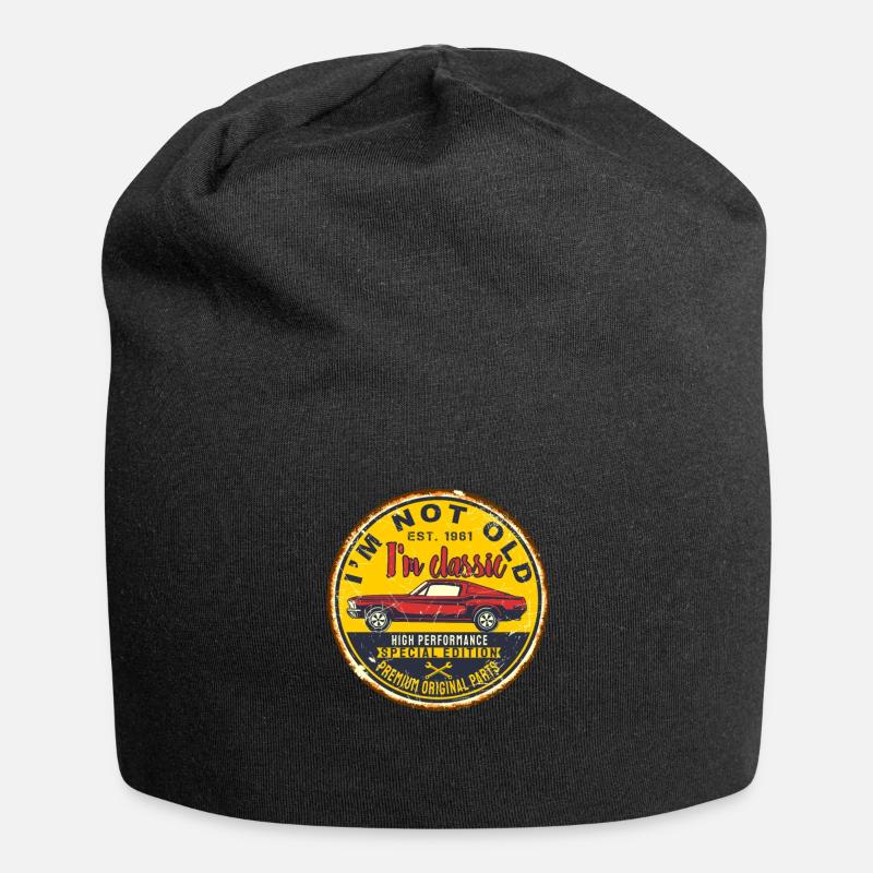 I'm not old, I'm classic. Special Edition 1961. - Jersey-Beanie - Schwarz