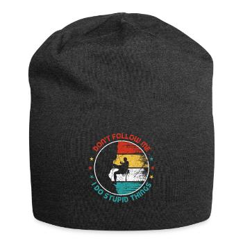 Escalade Vintage - Bonnet en jersey - charbon - Devant