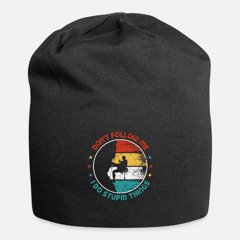 Escalade Vintage - Bonnet en jersey - noir