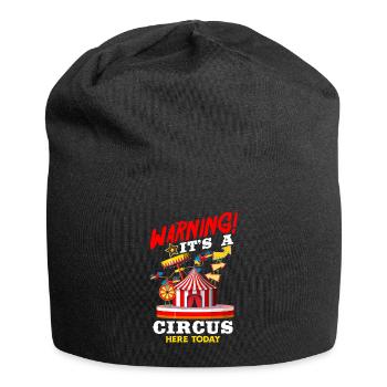 Circus Birthday Party - Jersey Beanie - black - Front