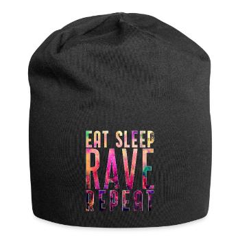 EAT SLEEP RAVE REPEAT T-Shirt Raver - Bonnet en jersey - noir - Devant