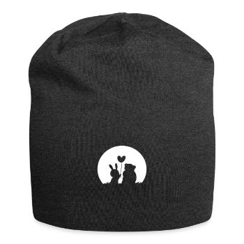 Hare - Jersey Beanie - charcoal grey - Front