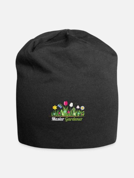 Master Gardener Garten Gärtner - Jersey-Beanie - Schwarz