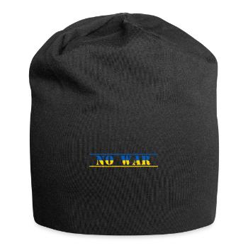 Pas de guerre - Pas de guerre - Pour la paix - Bonnet en jersey - noir - Devant
