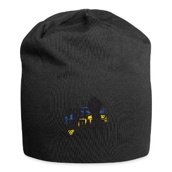 Free Ukraine Freedom for Ukraine Blue Yellow - Jersey Beanie - black - Front