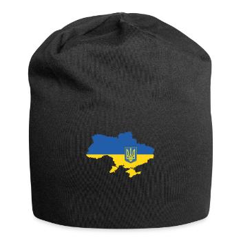 Ukraine - Jersey Beanie - black - Front