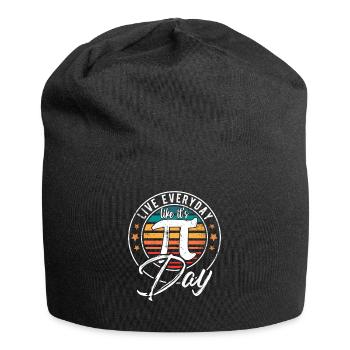 Sweet Pi Day 3.14 - Pi Day - Gift Happy Pi Day - Jersey Beanie - black - Front