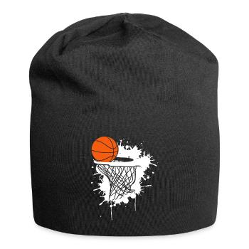 Basketball Gift Sports Basket Rebound B-Ball - Jersey Beanie - black - Front