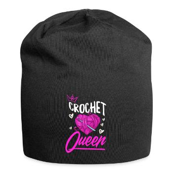 Crochet Crochet Hook Crochet Hooks Crochet Hooker - Jersey Beanie - black - Front