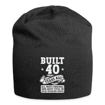 Construit il y a 40 ans Original 40th Birthday - Bonnet en jersey - noir - Devant