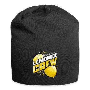 Limonade Getränk Limo Fruchtsaft Eistee - Jersey-Beanie - Schwarz - Vorne