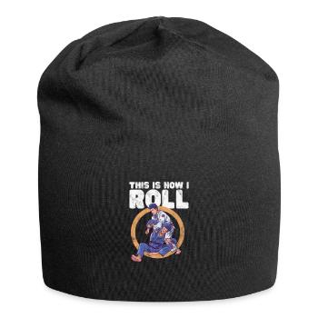 Jiu Jitsu Bjj Arts Martiaux Jiu-Jitsu Combat Cadeau - Bonnet en jersey - noir - Devant