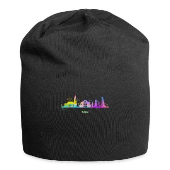 Kiel Skyline Bunt Kiel Allemagne du Nord - Bonnet en jersey - noir - Devant