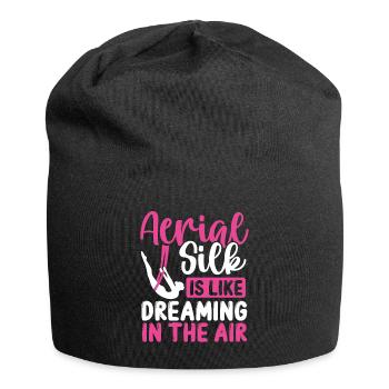 Aerial Silk Aerial Silk Dancer Aerial Circus - Jersey-Beanie - Schwarz - Vorne