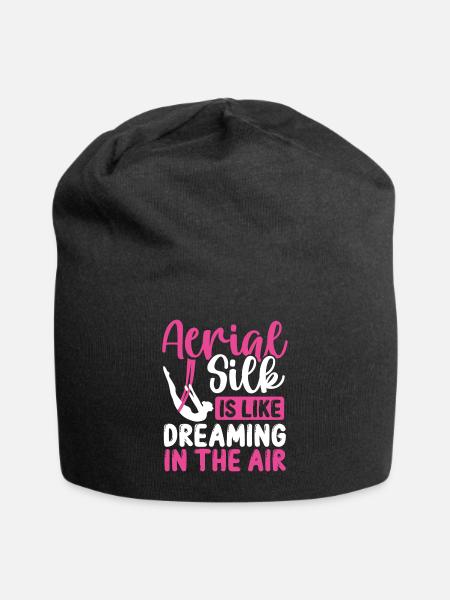 Aerial Silk Aerial Silk Dancer Aerial Circus - Jersey-Beanie - Schwarz