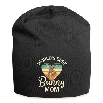 Rabbit Rabbit - Jersey Beanie - black - Front