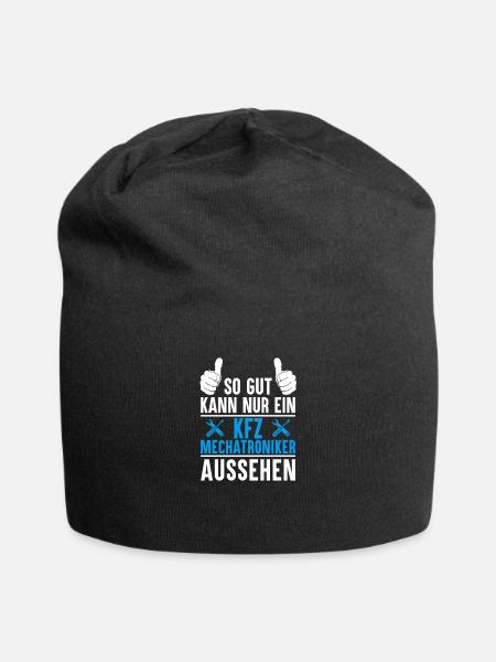 KFZ Mechatroniker - Jersey-Beanie - Schwarz