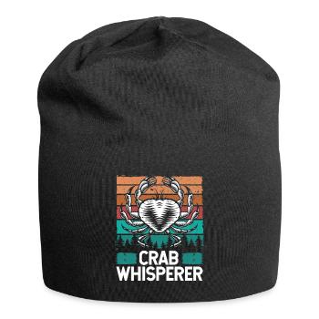 Crab Whisperer Crab Fishing Crab Hunter Fisher - Bonnet en jersey - noir - Devant