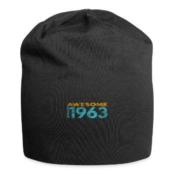 Génial depuis 1963 - Bonnet en jersey - noir - Devant