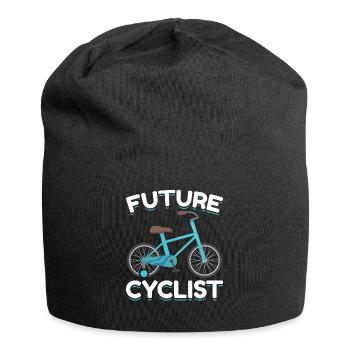 Cycliste Vélo Nouveau-né Cyclisme - Bonnet en jersey - noir - Devant