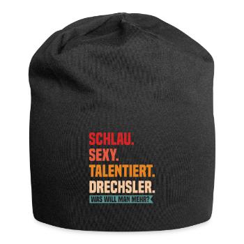 Handwerker Bauspengler Drechsler - Jersey-Beanie - Schwarz - Vorne