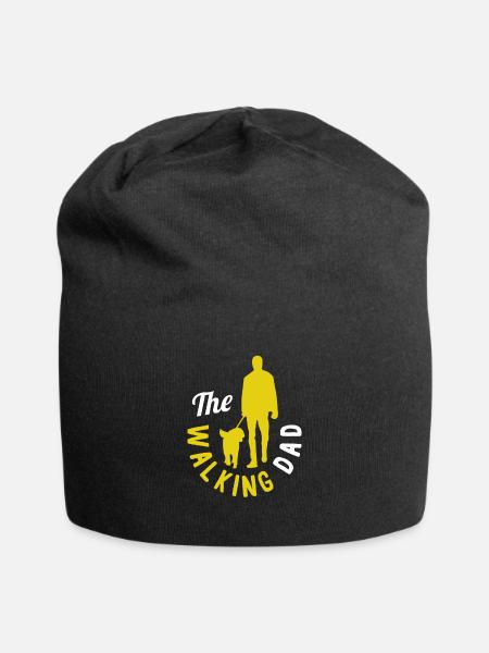 The walking dad - Jersey Beanie - black