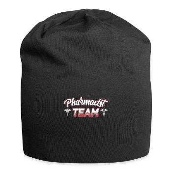 Équipe pharmacie Pharmacien Pharmacien Pharmacie - Bonnet en jersey - noir - Devant
