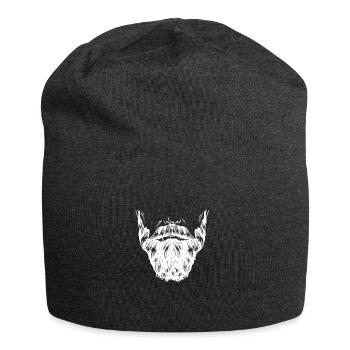 Beard Full Beard - Jersey Beanie - charcoal grey - Front