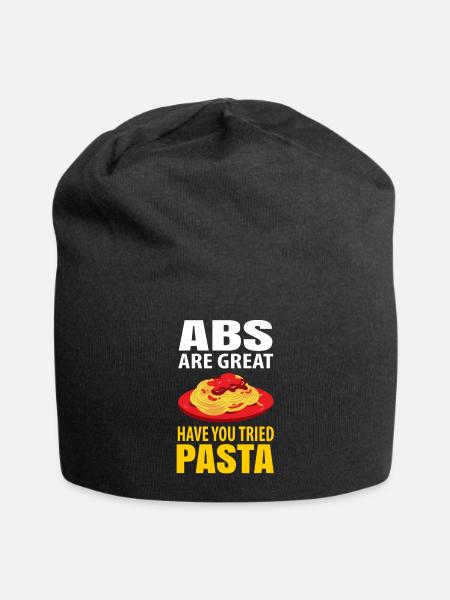 Pasta - Jersey-Beanie - Schwarz