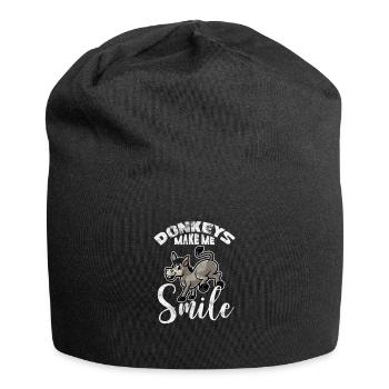 Donkey - Jersey Beanie - black - Front